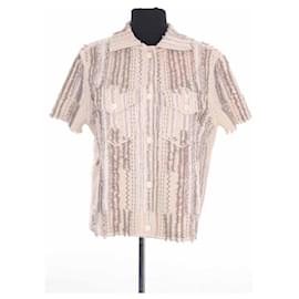 Kujten Cashmere Shirt Beige M - Autre Marque