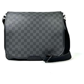 Borsa a tracolla Louis Vuitton Daniel Damier Graphite