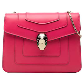 Bulgari Borsa a tracolla con catena Bvlgari Serpenti Forever