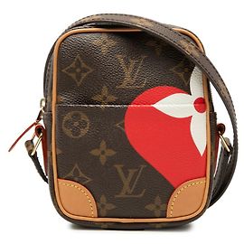 Bolso bandolera de corazón pequeño Louis Vuitton Monogram Game On Panam