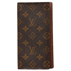 Louis Vuitton Monogram Brazza Bi-Fold Long Wallet