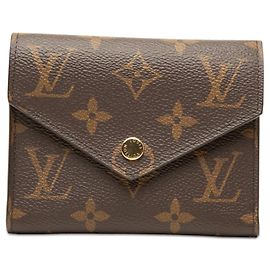 Louis Vuitton Monogram Victorine Tri-fold Portemonnaie