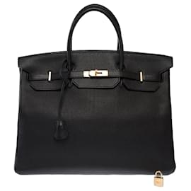 Hermès Borsa HERMES Birkin 40 in Pelle Nera - 103751