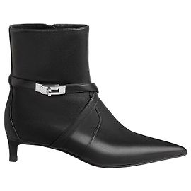 Hermès Botines Nice en napa con hebilla Kelly