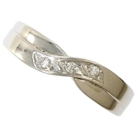 Platinring mit Diamant - Autre Marque