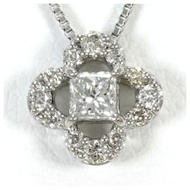 Autre Marque Collana in platino con diamanti