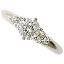 Autre Marque PT950 Platinring mit Diamanten