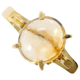 18K Gelbgold-Ring mit Opal - Autre Marque