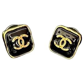 Pendientes cuadrados Chanel Coco Mark