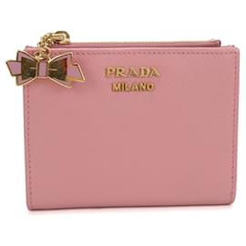 Prada Saffiano Leder Bi-Fold Portemonnaie