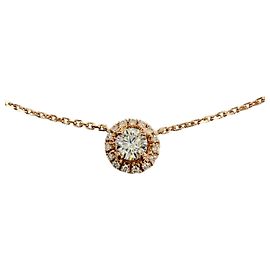 Collana in oro rosa Cartier con diamanti