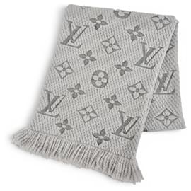 Stola in lana e seta Logomania Louis Vuitton