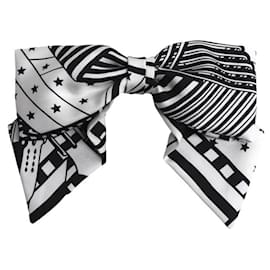 Hermès HERMES Silk Barrette Grenelle PM Hair Accessory