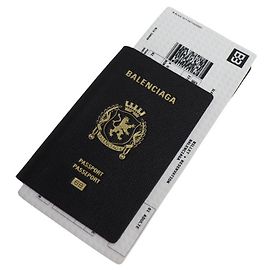 Portafoglio lungo per passaporto Balenciaga