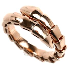 Anello Serpenti Viper in oro rosa 18K di Bvlgari - Bulgari