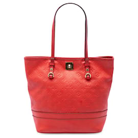 Louis Vuitton Red Monogram Empreinte Citadine PM