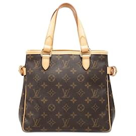Louis Vuitton Marrone Monogram Batignolles Vertical PM