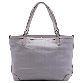 Tote Craft Microguccissima viola Gucci Taglia Medium