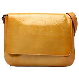 Louis Vuitton Beige Monogram Vernis Thompson Street