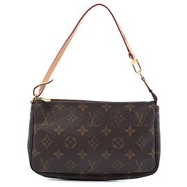 Louis Vuitton Marrone Monogram Pochette Accessoires