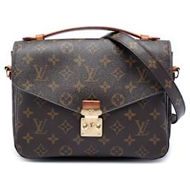 Louis Vuitton Marrom Monogram Pochette Metis