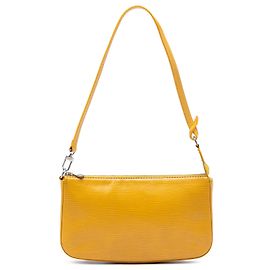 Louis Vuitton Pochette Accessoires in Epi giallo