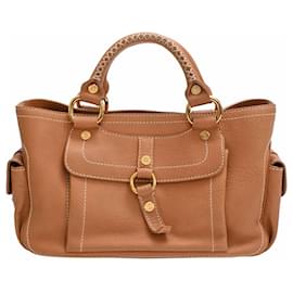 Celine Boogie Handtasche aus braunem Leder - Céline