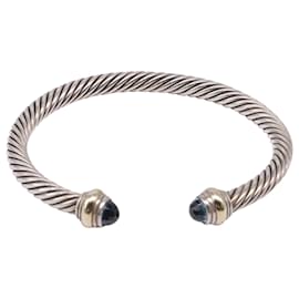 Bracciale David Yurman Cable Flex in Onice blu in Argento Sterling