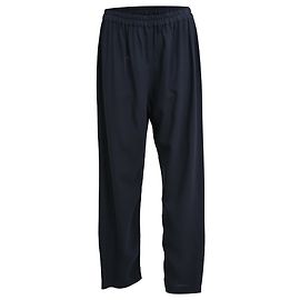 Pantaloni a gamba dritta con coulisse Mansur Gavriel in viscosa blu navy