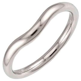 Tiffany & Co. geschwungener Ring aus Platin