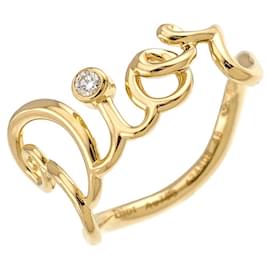 Christian Dior Amour #48 Diamantring aus 18K Gelbgold