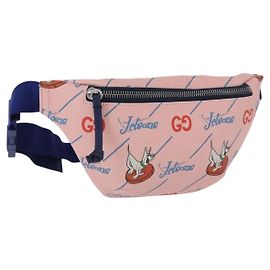 Borsa a tracolla GUCCI Collaborazione Jetsons in tela Rosa Argento 502095 Auth 192761M