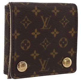 LOUIS VUITTON Boîte à bijoux Monogram Jewelry Case LV Auth 192133V