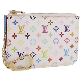 LOUIS VUITTON Monogram Multicolor Pochette Cles NM Bolso M93733 LV Auth 192020V