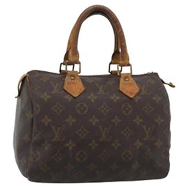 LOUIS VUITTON Borsa Monogram Speedy 25 M41528 LV Auth 190071