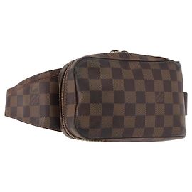 LOUIS VUITTON Borsa a tracolla Damier Ebene Geronimos N51994 LV Auth 191255