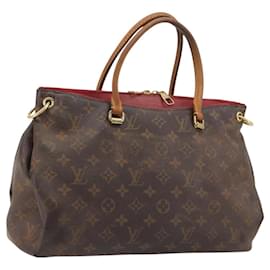 LOUIS VUITTON Borsa Monogram Pallas MM 2way Rossa M41175 LV Auth bs36246 - Louis Vuitton