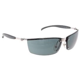 Gafas de sol CHANEL metal Verde CC Auth 192844M