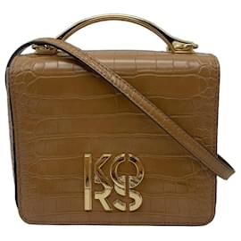 Michael Kors Handtasche aus Krokodil-geprägtem Leder