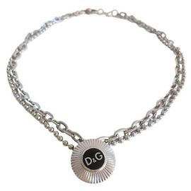 Collana Dolce & Gabbana DJ1040 con medaglione logo