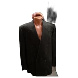 Lanvin Paris Doppelreihiger Wollanzug