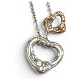 Tiffany & Co Tiffany Elsa Peretti Open Heart Anhänger Halskette