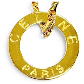 Collana CELINE Vintage Circle Logo - Céline