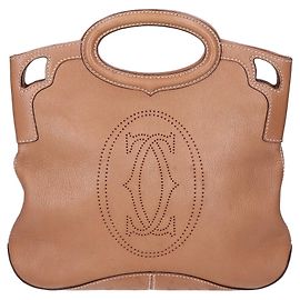 Borsa Cartier Marcello de Leather anni 90