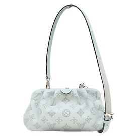 Louis Vuitton Mahina Vert Lagoon Scala Mini Schultertasche