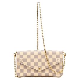 Louis Vuitton Damier Azur Pochette Felicie Schultertasche