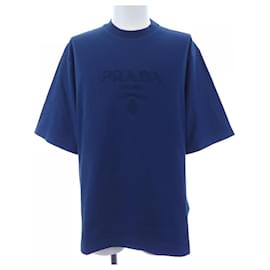 Camiseta de algodón técnico Prada