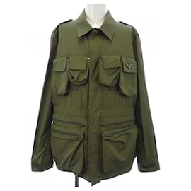 Chaqueta con logotipo Triangle Prada