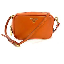 Borsa a tracolla Prada Saffiano Arancione