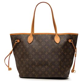 Louis Vuitton Marrone Monogram Neverfull MM